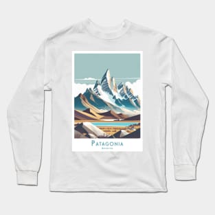 Patagonia Peaks - Argentina Landscape Long Sleeve T-Shirt